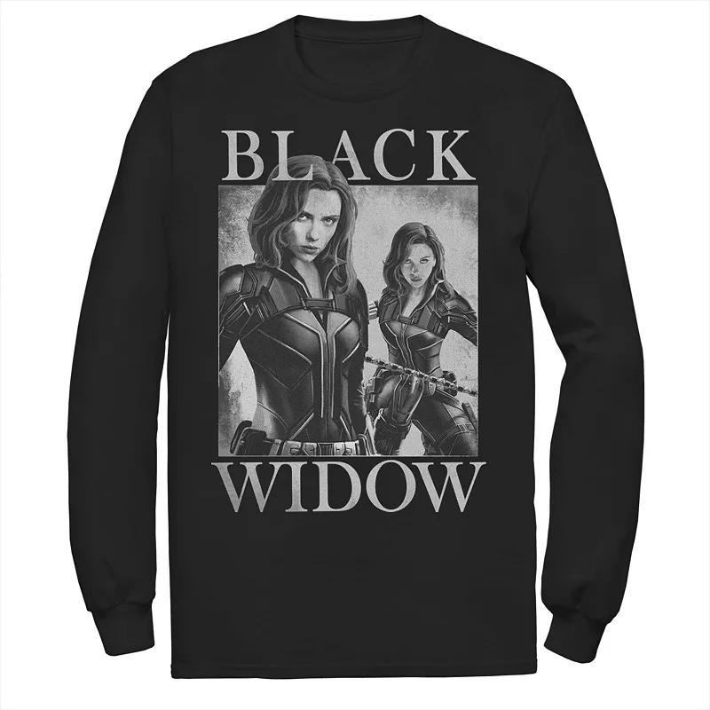 Mens Marvel Widow Two Widows Mirror Graphic Tee Product Image