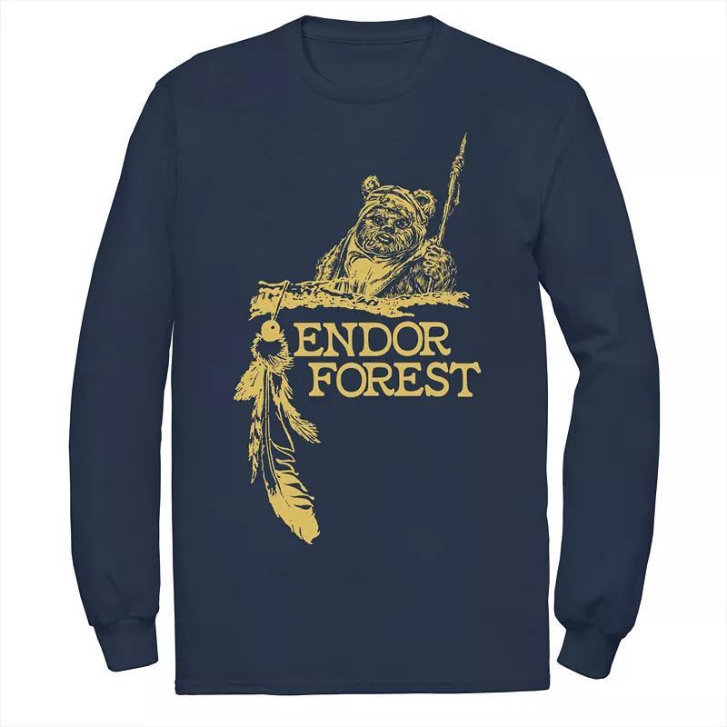 Mens Star Wars Ewok Endor Forest Tee Product Image