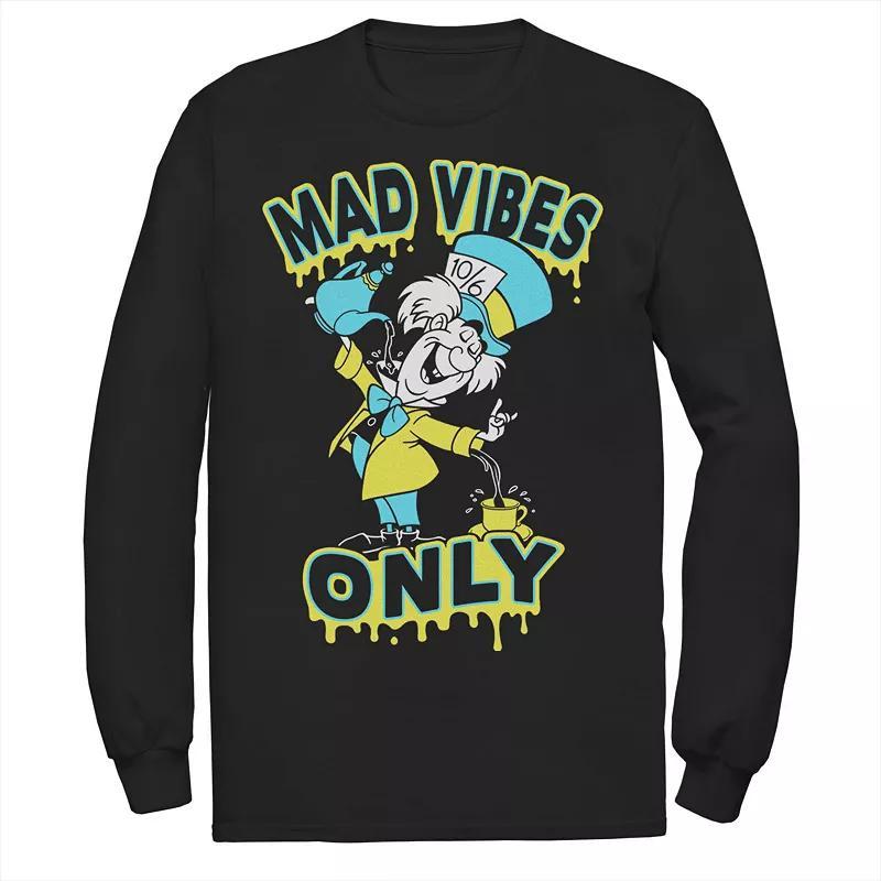 Disneys Alice In Wonderland Mad Hatter Mens Mad Vibes Only Tee Product Image