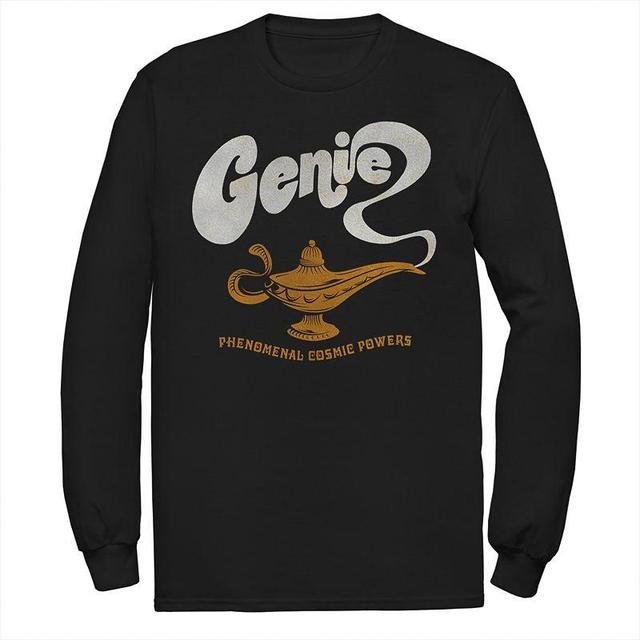 Disneys Aladdin Mens Genie Lamp Long Sleeve Graphic Tee Product Image