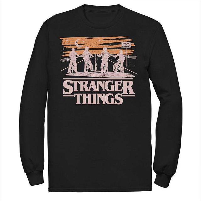 Mens Netflix Stranger Things Night Silhouettes Tee Product Image