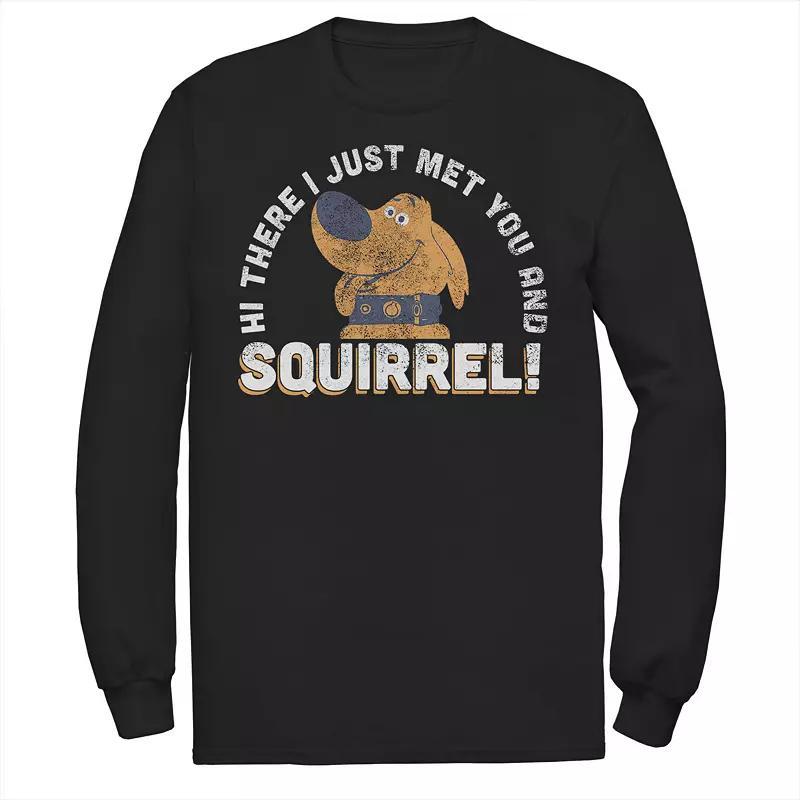 Mens Disney / Pixar UP Dug Just Met and SQUIRREL! Tee Product Image