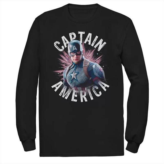 Mens Marvel Avengers Endgame Captain America Tee Product Image