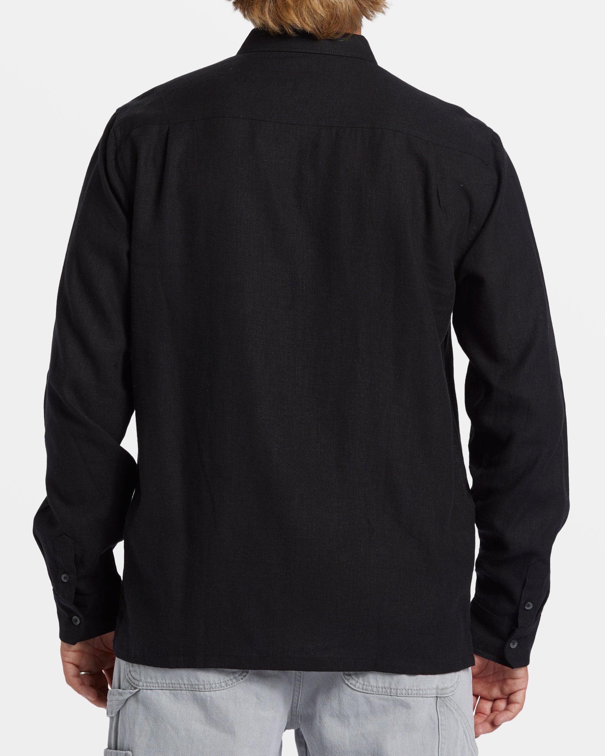 Ricardo Long Sleeve Shirt - Black Male Product Image