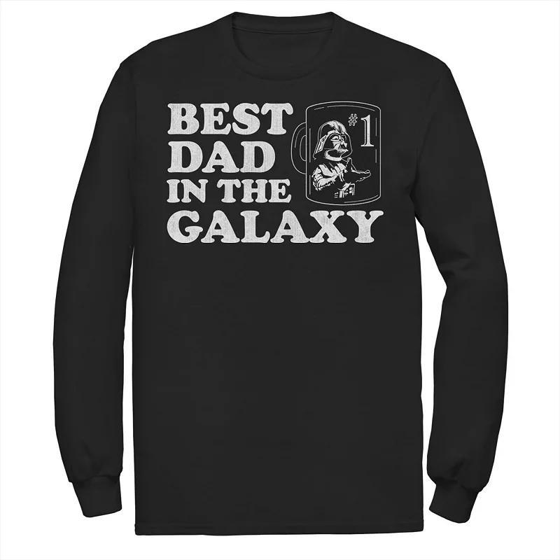 Mens Star Wars Best Dad In The Galaxy Tee Product Image