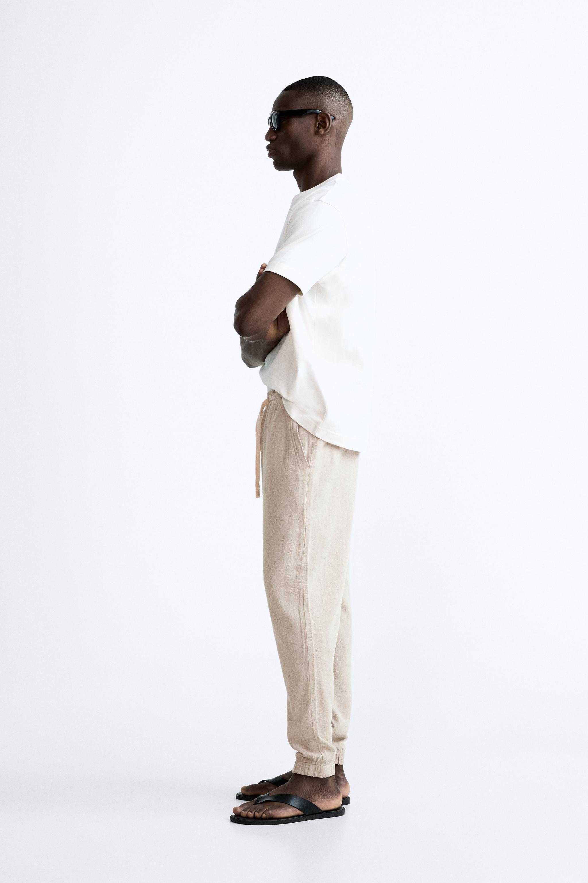 VISCOSE - LINEN PANTS Product Image