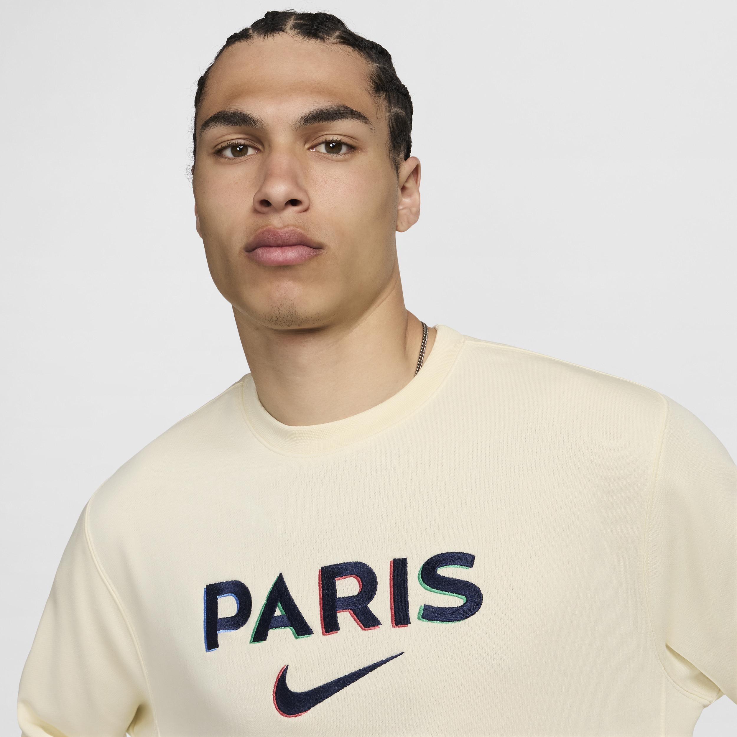 Paris Saint-Germain Club Nike Mens Soccer French Terry Crew-Neck Sweatshirt Product Image