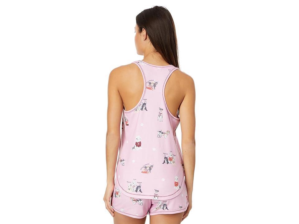 P.J. Salvage Rescues Are My Favorite Breed Tank Orchid) Women's Pajama Product Image