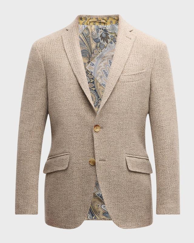 Mens Textured Wool-Cashmere Sport Coat Product Image