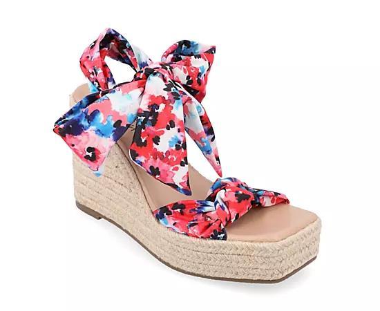 Journee Collection Womens Surria Platform Wedge Sandals Product Image