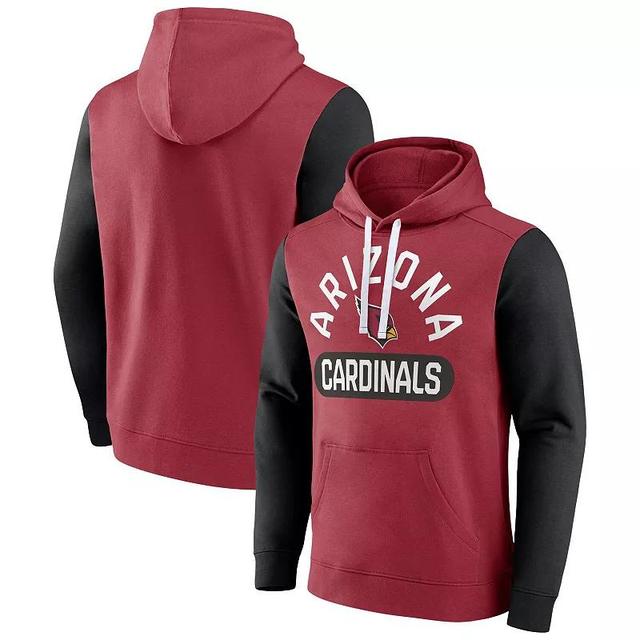 Mens Fanatics Branded Cardinal Arizona Cardinals Extra Point Pullover Hoodie Product Image