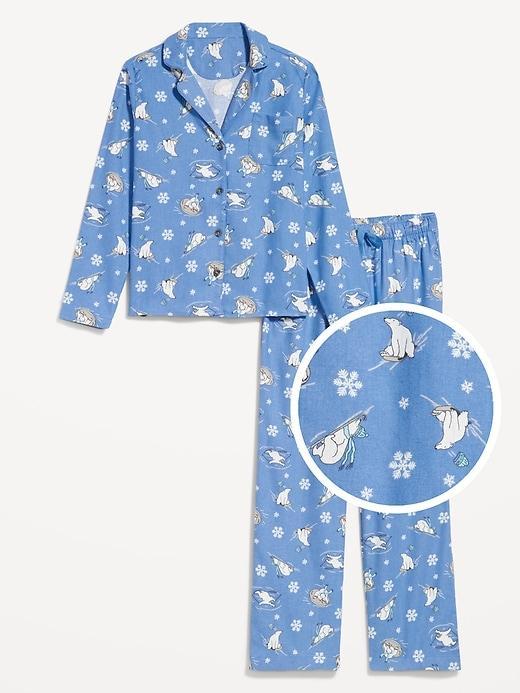 Flannel Pajama Set for Women Product Image