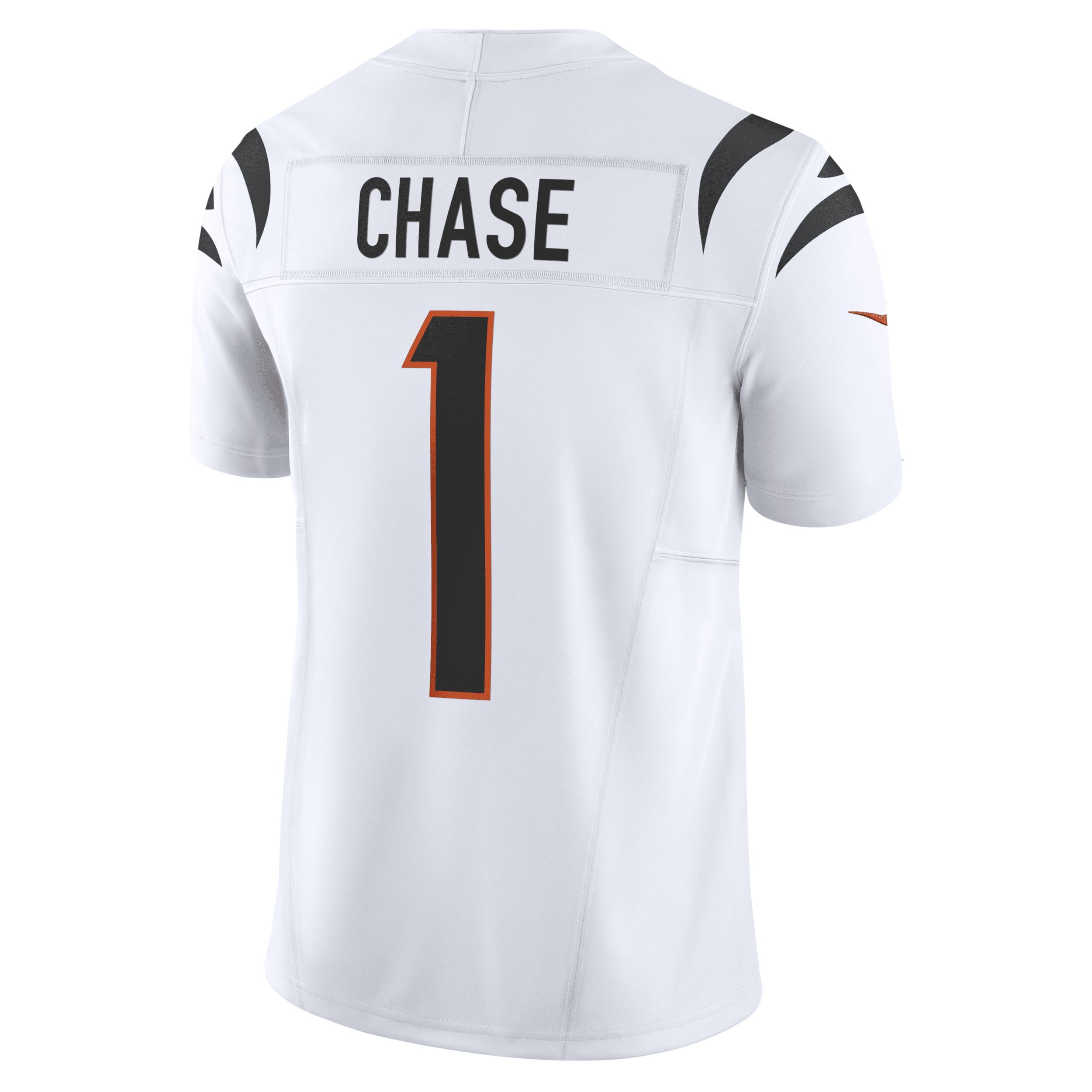 Mens Nike JaMarr Chase Cincinnati Bengals Vapor F.U.S.E. Limited Jersey Product Image