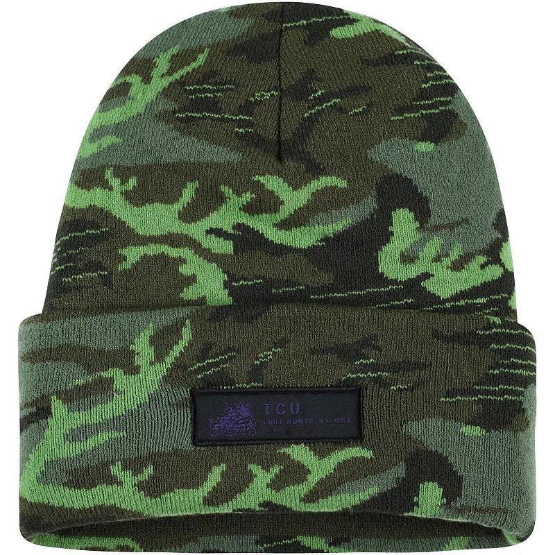 Mens Nike Camo Air Force Falcons Veterans Day Cuffed Knit Hat Product Image