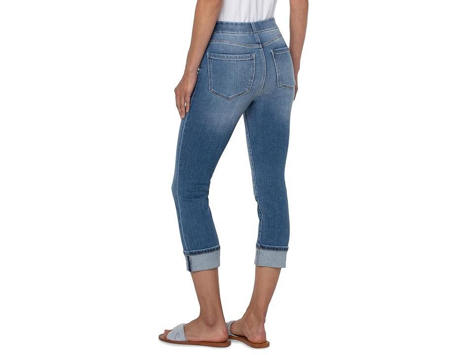 Liverpool Los Angeles Chloe Pull-On Crop Wide Cuff in Canyonlands (Canyonlands) Women's Jeans Product Image