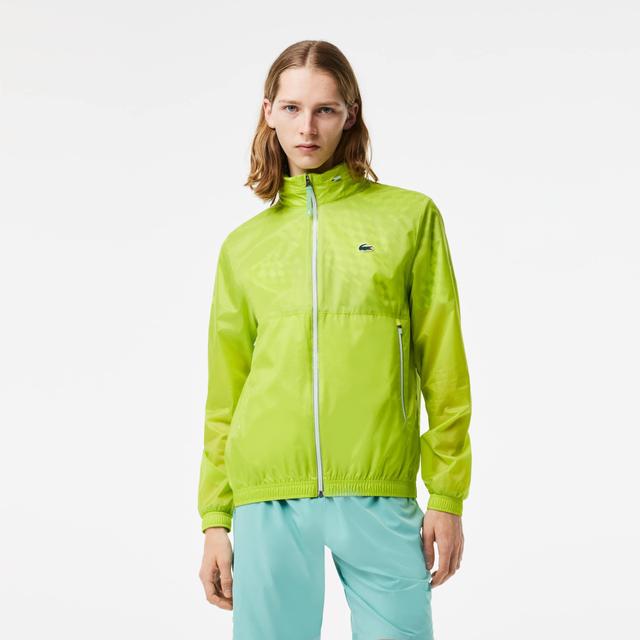 Men’s Lacoste Tennis x Novak Djokovic Zip-Up Jacket Product Image