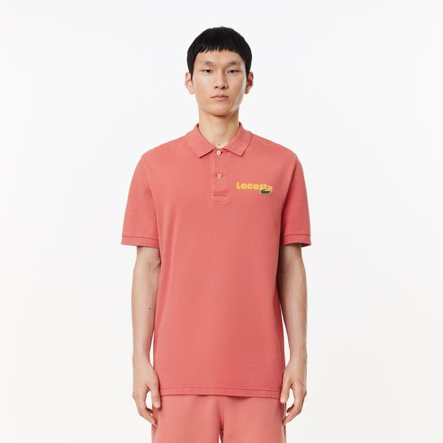 Men's Regular Fit L.12.12 Washed Effect Polo Product Image