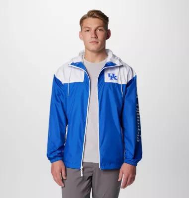 Columbia Men's Collegiate Flash Challenger II Windbreaker - Kentucky- Product Image