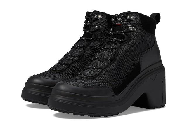 Hunter Discoverer Ankle Lace-Up Heel Boot Women's Shoes Product Image