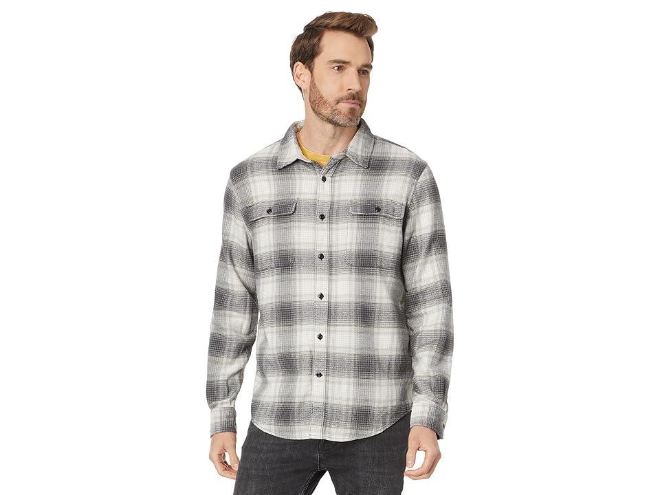 Lucky Brand Plaid Flannel Workwear Button-Up Shirt Product Image