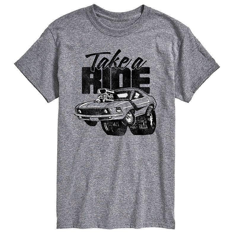 Mens Take A Ride Graphic Tee Product Image