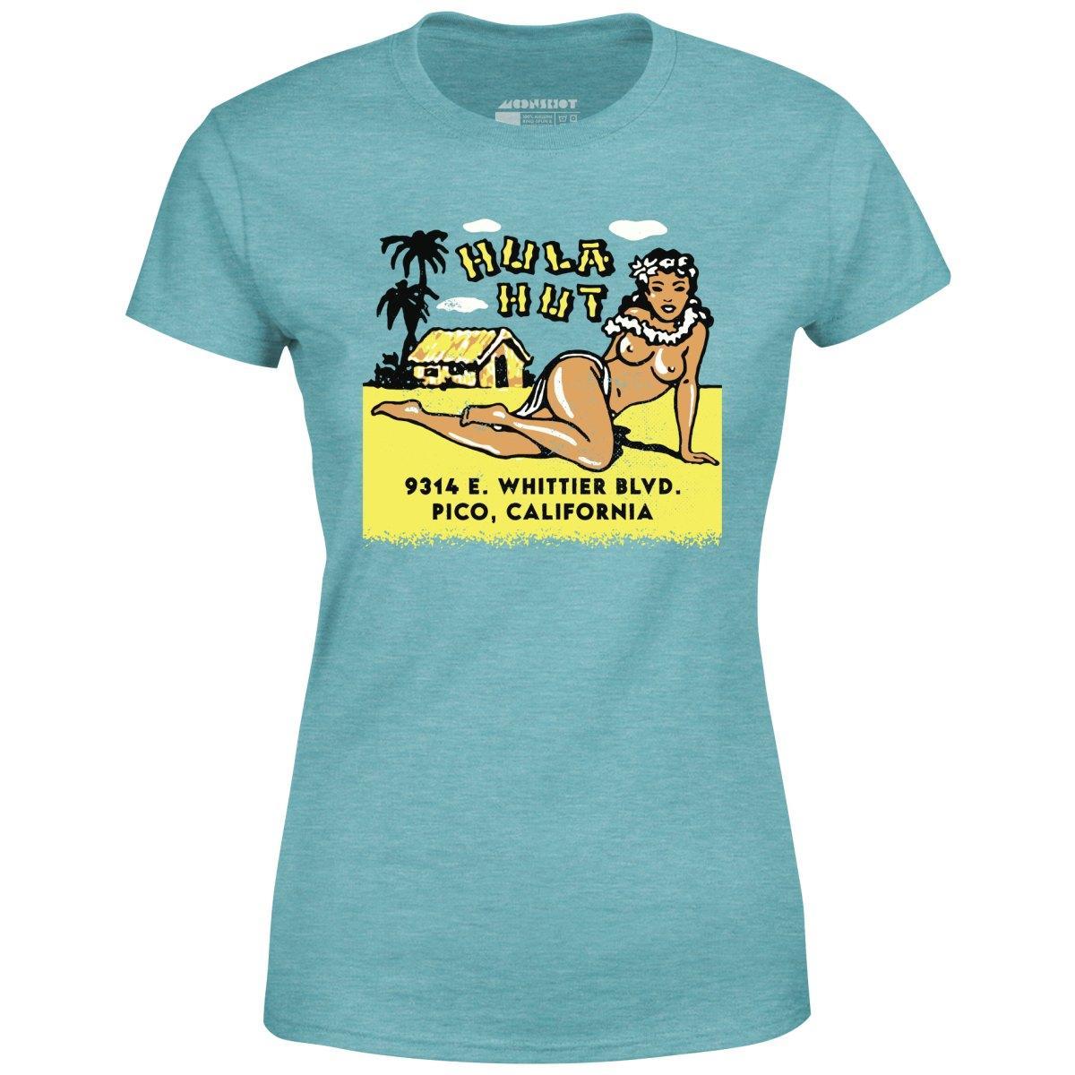 Hula Hut - Pico Rivera, CA - Vintage Tiki Bar - Women's T-Shirt Female Product Image