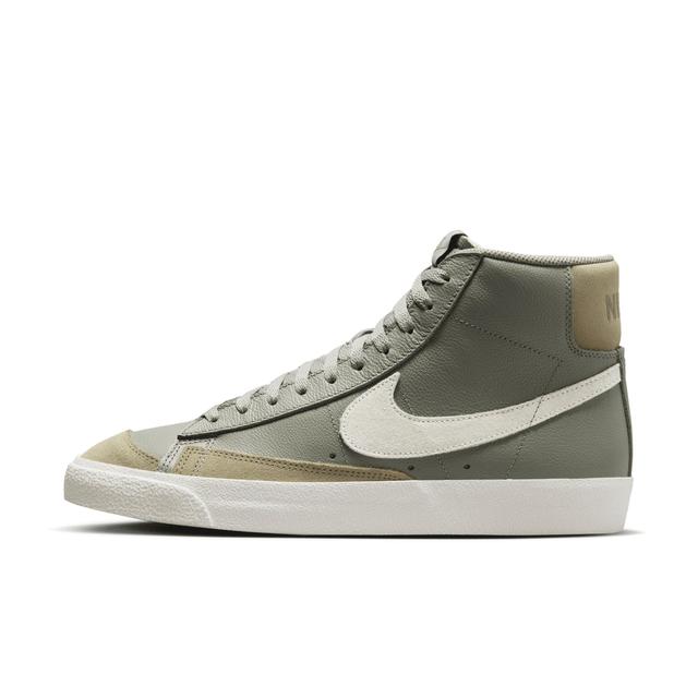 Blazer Mid '77 Premium Sneaker In Dark Stucco/phantom/olive Product Image