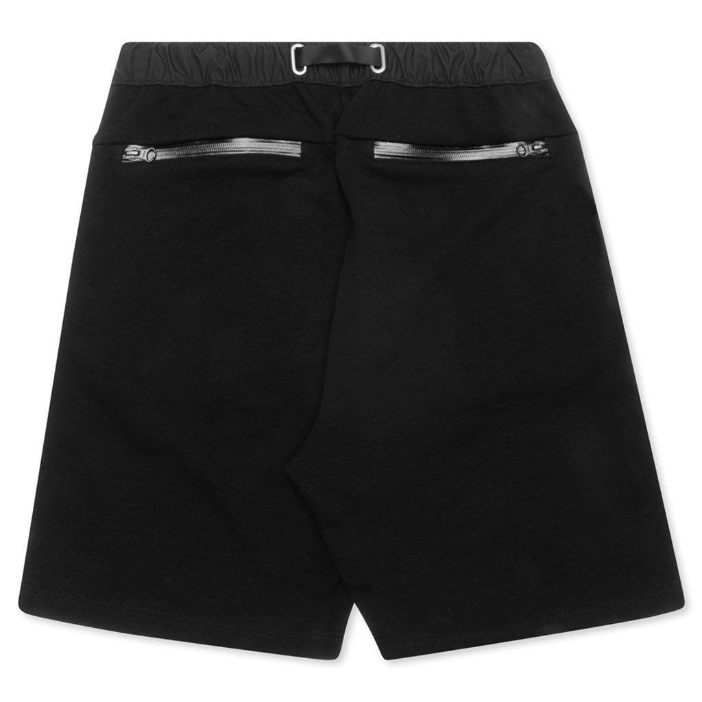 Waterproof Terry Mountain Shorts - Black Male Product Image