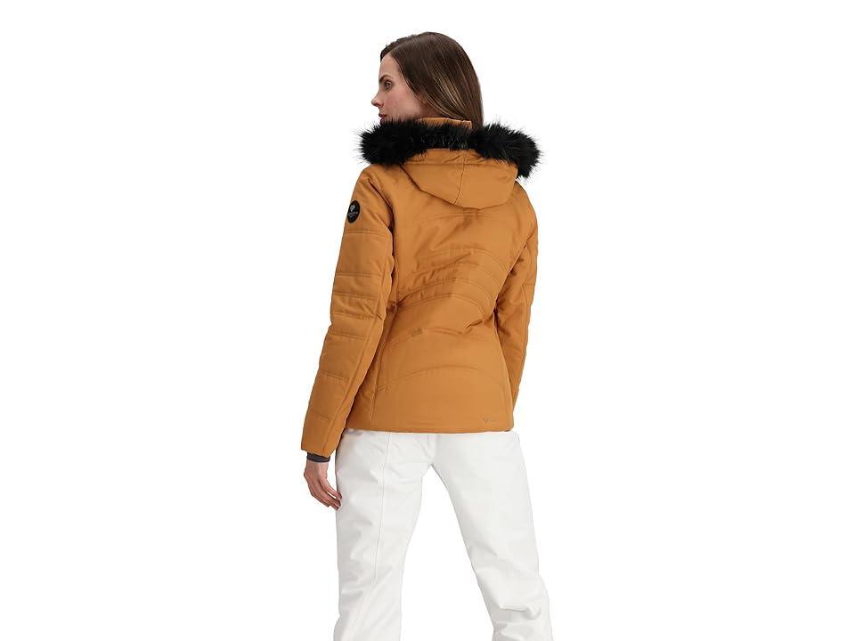 Obermeyer Tuscany II HydroBlock Long Sleeve Faux Fur Trim Hooded Jacket Product Image