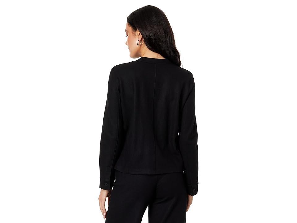 Eileen Fisher Petite Mandarin Collar Jacket Women's Jacket Product Image