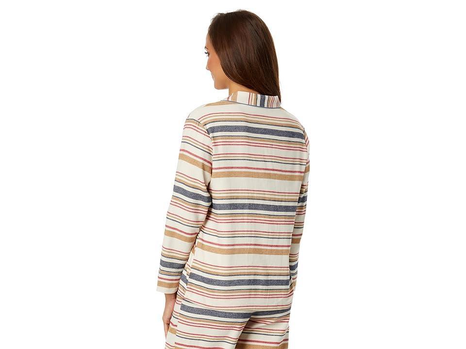 Pendleton Pajama Set (Ivory Scout Stripe) Women's Pajama Sets Product Image