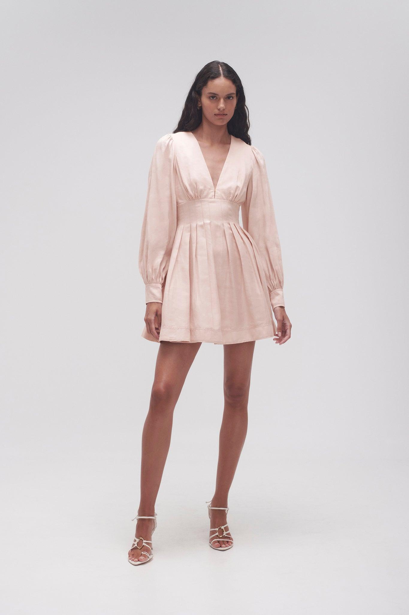 Amelia Plunge Mini Dress product image