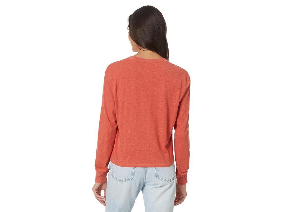 Toad&Co Boundless Jersey Long Sleeve Tee (Harvest) Women's Clothing Product Image