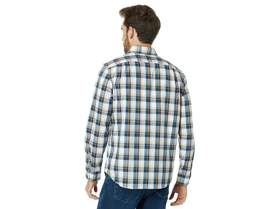 Nautica Wrinkle-Resistant Plaid Wear To Work Shirt (Bright ) Men's Clothing Product Image