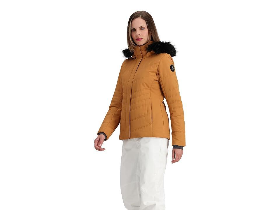 Obermeyer Tuscany II HydroBlock Long Sleeve Faux Fur Trim Hooded Jacket Product Image