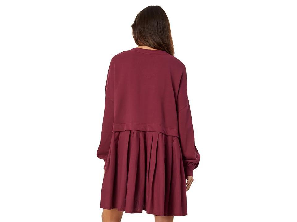 Free People Eleanor Layered Sweatshirt Minidress Product Image