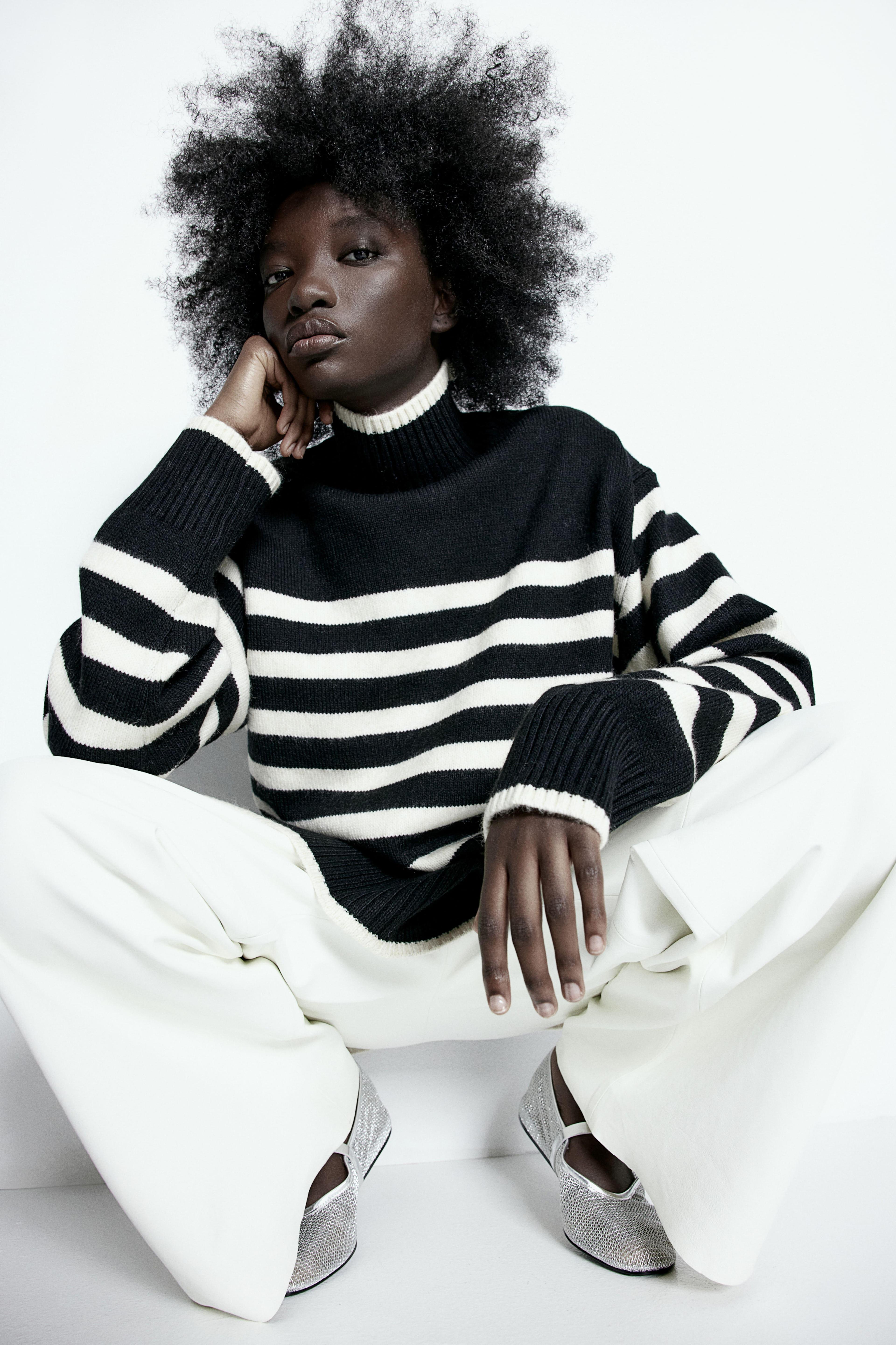 Oversized Turtleneck Sweater Product Image