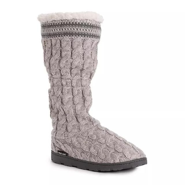 MUK LUKS Tabbi Toggle Womens Knit Winter Boots Product Image