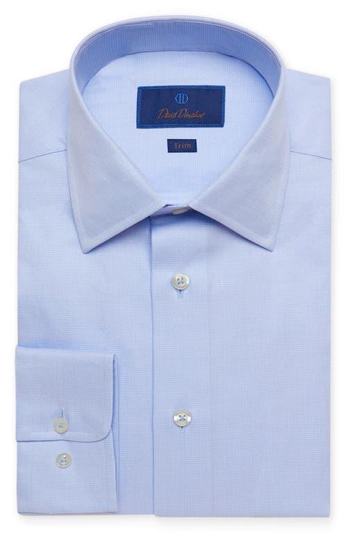 David Donahue Trim Fit Solid Dress Shirt Product Image