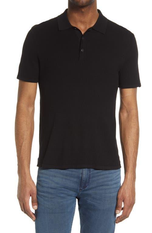 Mens Harvey Knit Cotton Polo Product Image