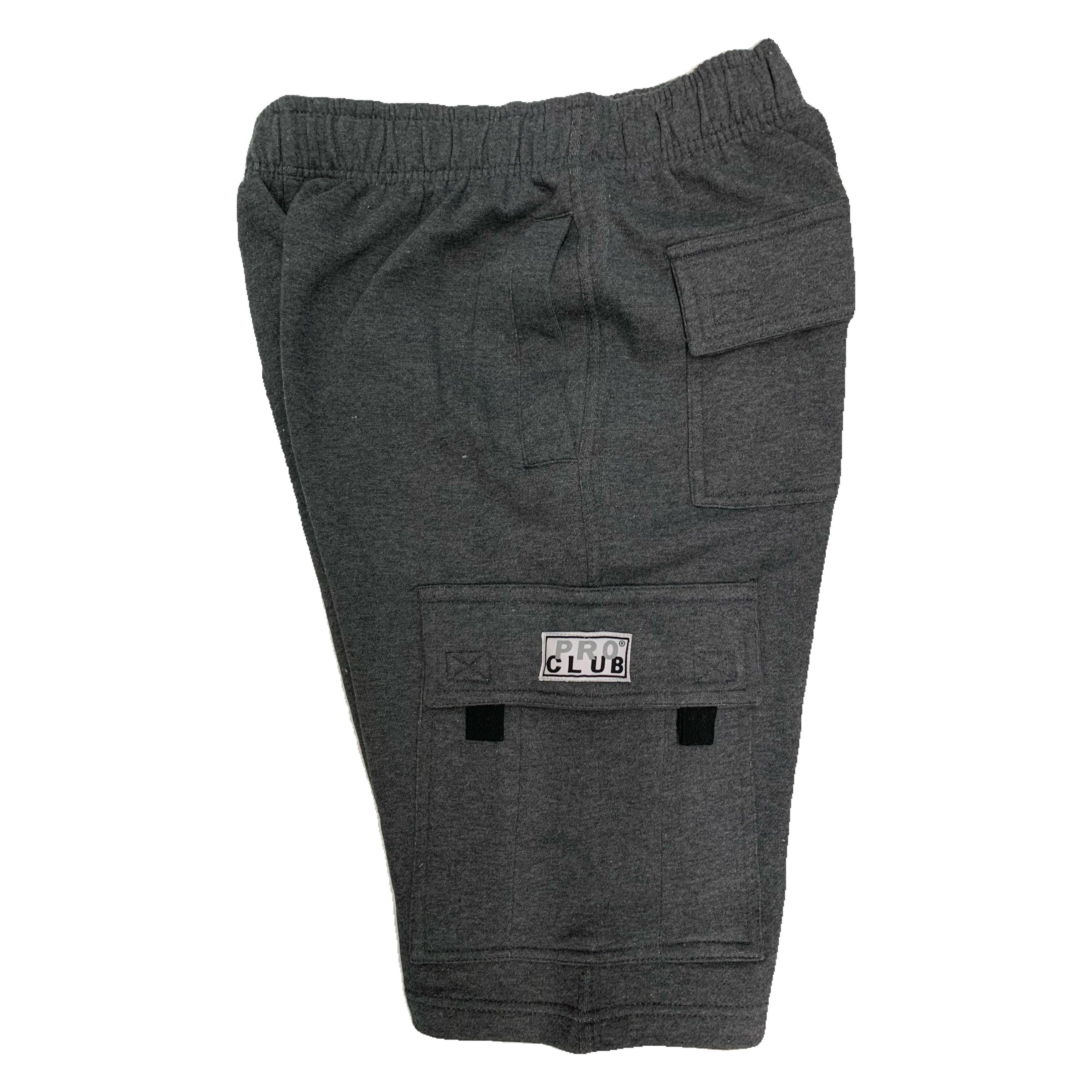 Pro Club Men's Fleece Cargo Shorts Male Product Image