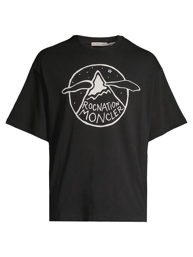 Mens Moncler x Roc Nation Designed by Jay-Z Logo T-Shirt Product Image