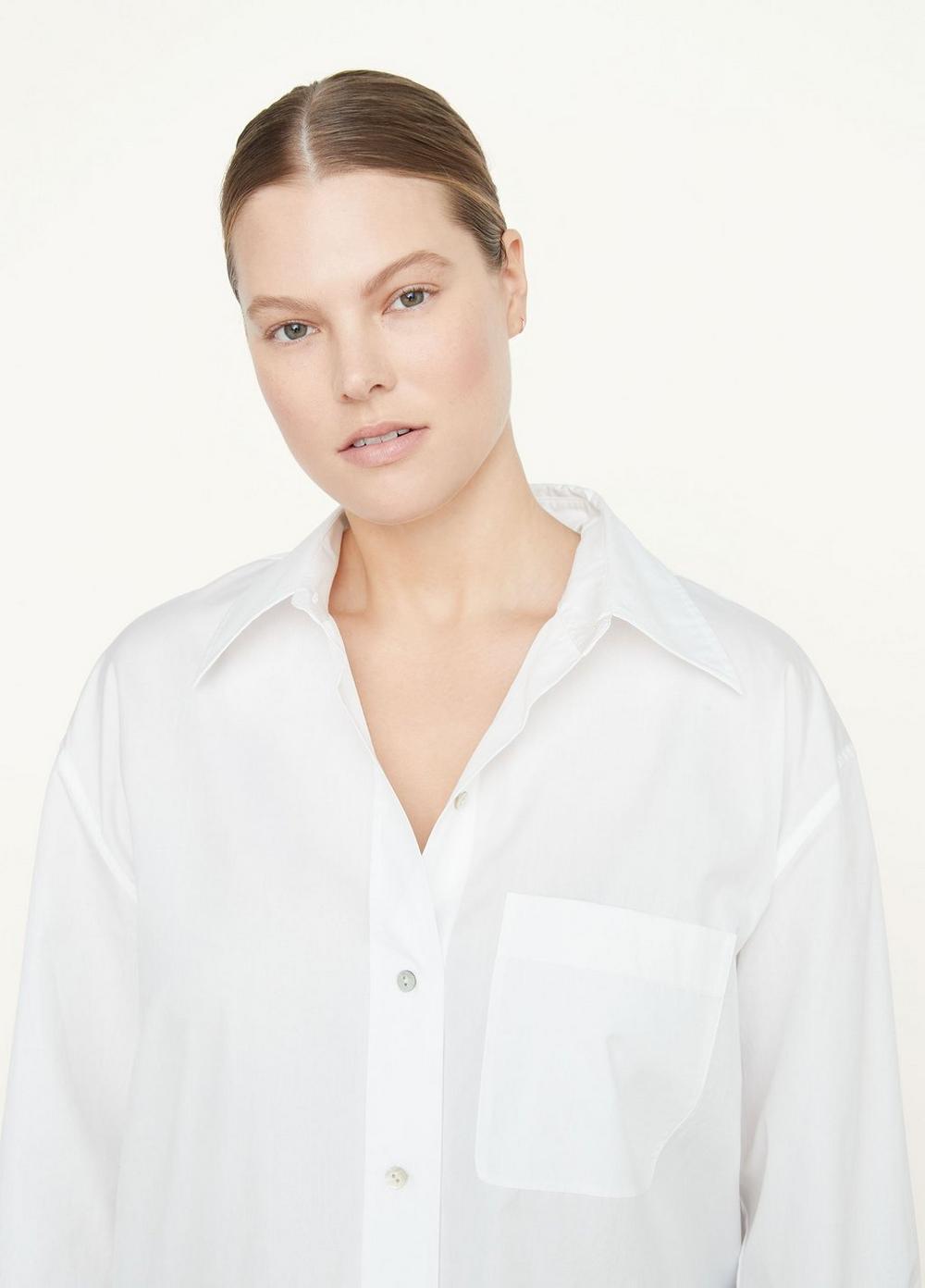 Oversized Long Sleeve Shirt Product Image