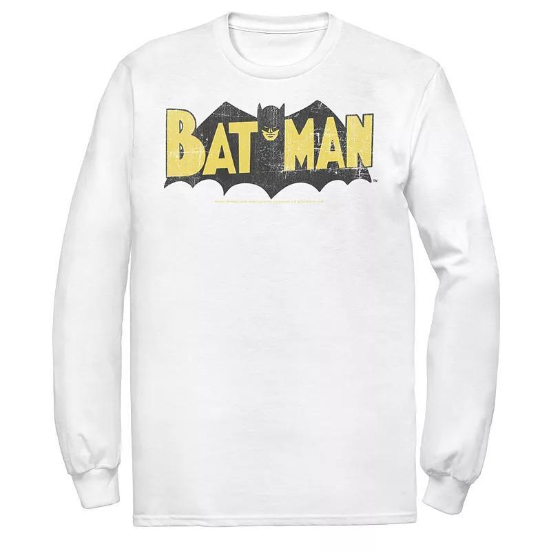 Mens DC Comics Batman Large Block Text Logo Tee Product Image