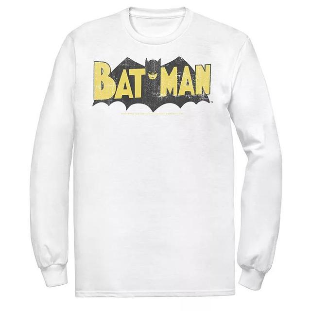 Mens DC Comics Batman Large Block Text Logo Tee Product Image