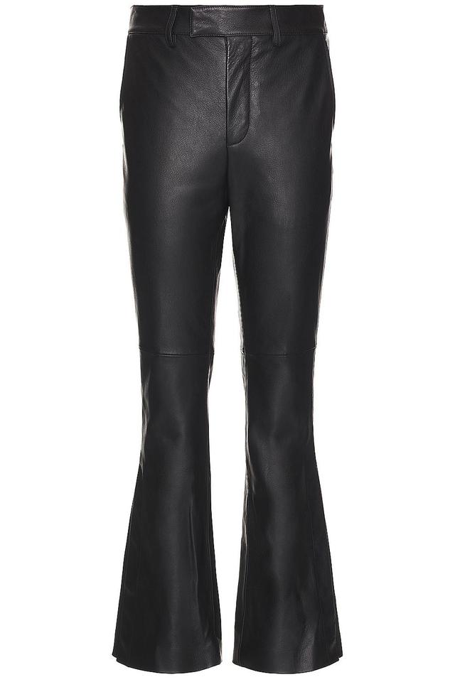 Leather Kick Flare Pant Product Image