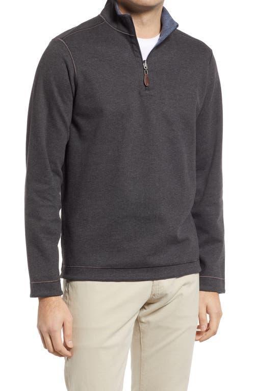 Johnston & Murphy Reversible Quarter Zip Pullover Product Image