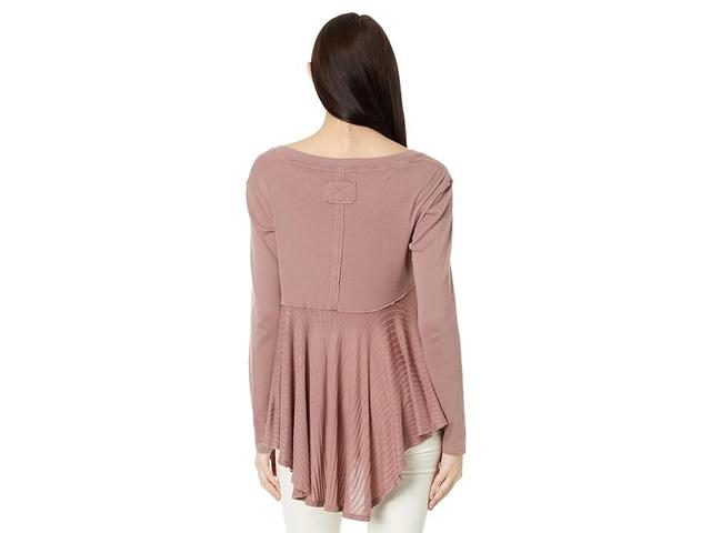 Free People Clover Long Sleeve Babydoll Dress Product Image