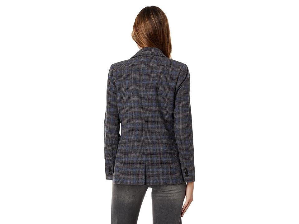 Madewell Violet Blazer - Comatex Arma (Kyle Mini Glen Plaid) Women's Clothing Product Image