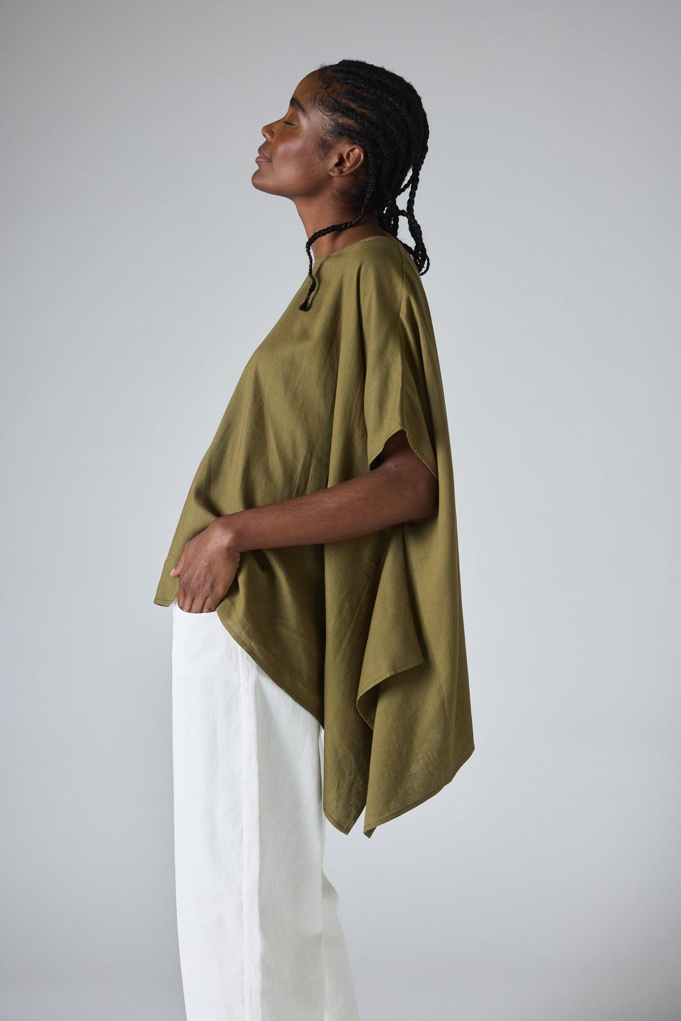 Go with the Flow Linen Top Product Image